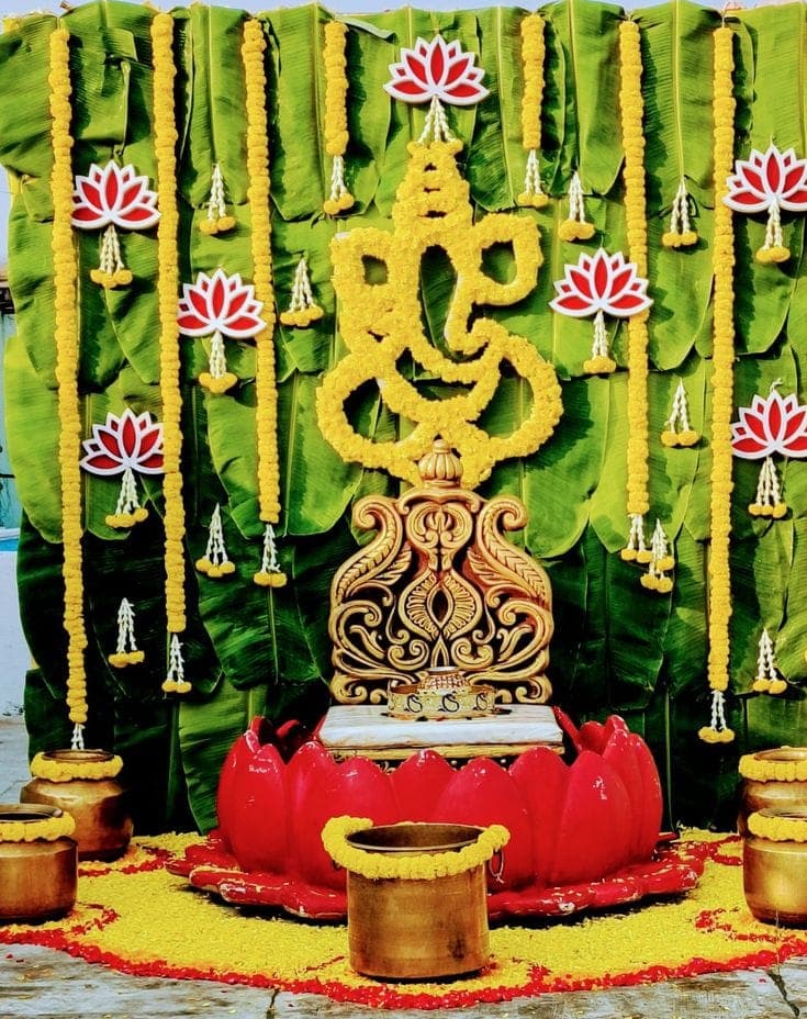 Haldi Celebration Setup event design